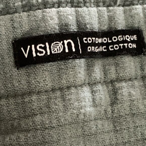 Le 31 Par Simons Overshirt Shacket Men L Green Long Sleeve Vision Organic Cotton - Picture 7 of 16